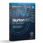 Symantec Norton Cartão 360 for Gamers, Cloud 50GB, Subscrição 12 Meses, 3 Dispositivos