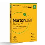 Norton Software 360 Standard Cloud 10GB 1 Utilizador 1 Dispositivo 1 Ano