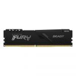 Memória RAM Kingston 32GB Fury Beast Preto 3600MHz DDR4 CL18 - KF436C18BB/32