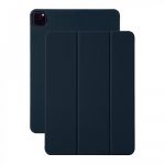 Devia Capa Leather Magnectic Apple iPad Pro 12.9 C/Pencil Slot Azul