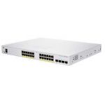 Cisco CBS350-24P-4G-EU Switch de Rede Gerido L2/L3 Gigabit Ethernet Prateado