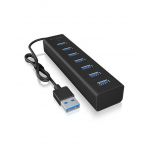 Icy Box RaidSonic IB-HUB1700-U3 7 Port USB 3.0 Hub 60819