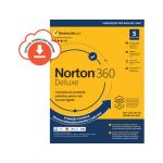 Symantec Norton 360 Deluxe 2021 5 Dispositivos 1 Ano