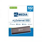 Disco Externo SSD Verbatim 512GB SSD Mymedia USB 3.2 Gen 2 - 69285