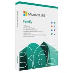 Microsoft M365 Family Portuguese Subscription P8 EuroZone 1 License Medialess 1 Year