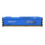 Memória RAM Kingston 4GB Fury Beast DDR3 1600MHz CL10 Blue - KF316C10B/4
