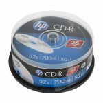 HP CD-R HP 52x 700MB 80 min CRE00015-3 25 unidades