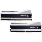 Memória RAM G.Skill 32GB Trident (2x16GB) Z5 RGB DDR5 6000MHz CL36 Prateada