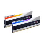 Memória RAM G.Skill 32GB Trident (2x16GB) Z5 RGB DDR5 6000MHz CL40 Prateada