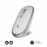 Subblim Wireless Mini Rato Ótico Sem Fios Branco/Prateado