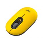 Logitech POP Mouse c/ Emoji Personalizável Bluetooth Amarelo - 910-006546