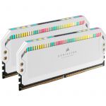 Memória RAM Corsair 32GB Dominator Platinum Brancas (2x16GB) RGB DDR5 5600MHz CL36