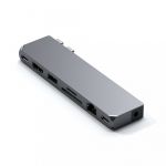 Satechi Pro Max Dual USB-C Cinzento Sideral
