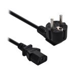 Savio Cabo de Alimentação CL-98 Schuko IEC C13 1.8m Preto