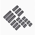 Corsair Kit de Pentes de Cabos Preto