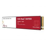 SSD Western Digital 4TB Red SN700 M.2 PCI Express 3.0 NVMe - WDS400T1R0C