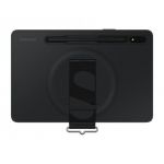 Samsung Strap Cover Funda de Silicona Negra con Correa para Galaxy Tab S7/S8
