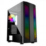 Eurotech Caixa ATX NTECH SLAYER RX30 LYNX 1X FAN ARGB + 750W RX30LYNX750