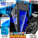 CHIP7 DOIT GAMER INSYS I3 Powered by Asus I3 12100F 8GB 480GB SSD GTX 1650 W11