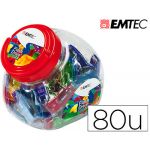 EMTEC Pen Drive Usb Flash 32GB 2.0 Boiao 80 Unidades Cores Sortidas - OFF0156141CE