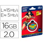 EMTEC Pen Drive Usb Flash 16GB USB 2.0 Collector Wonder Woman - OFF0160161CE