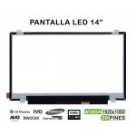 Ecrã led de 14" para Portatil B140HTN01.0 B140HTN01.1 B140HTN01.2 - PAN0187