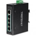 Trendnet Switch Industrial 5 Port Fast Eth. Poe+ L2 Din-rai - TI-PG50