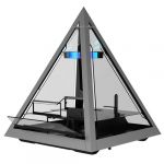 Azza Caixa Pc Pyramid 804, Bench/show Housing Aluminium/black Tempered - CSAZ-804