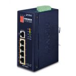 Planet ISW-504PT Switch de Rede Não-gerido L2 Fast Ethernet (10/100) Power Over Ethernet (poe) Preto - ISW-504PT