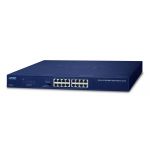 Planet GSW-1601 Switch de Rede Não-gerido Gigabit Ethernet (10/100/1000) 1U Azul - GSW-1601