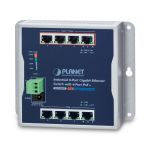 Planet WGS-804HP Switch de Rede Não-gerido L2 Gigabit Ethernet (10/100/1000) Power Over Ethernet (poe) Preto - WGS-804HP