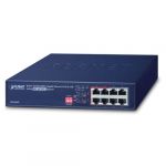 Planet GSD-804P Switch de Rede Não-gerido Gigabit Ethernet (10/100/1000) Power Over Ethernet (poe) 1U Azul - GSD-804P
