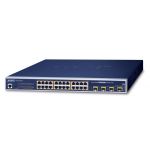 Planet WGSW-24040HP4 Switch de Rede Gerido L2/L4 Gigabit Ethernet (10/100/1000) Power Over Ethernet (poe) Azul - WGSW-24040HP4