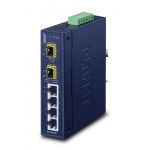 Planet IGS-620TF Switch de Rede Não-gerido Gigabit Ethernet (10/100/1000) Preto - IGS-620TF