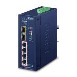 Planet IGS-624HPT Switch de Rede Não-gerido Gigabit Ethernet (10/100/1000) Power Over Ethernet (poe) Azul - IGS-624HPT