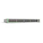 Allied Telesis 48-port 10/100/1000T Poe+ , 4-port 100/1000X Sfp Gigabit Ethernet Managed Switch, 1 Fixed Ac Power Supply, Eu Power Cord - AT-GS980M/52PS-50
