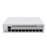 Mikrotik Cloud Router Switch CRS310-1G-5S-4S+IN With 800 Mhz Cpu, 256 mb Ram, 4xSFP+, 5xSFP Cages, 1xGBit Lan Port, Routeros L5, Desktop Case, Rackmount Ears, Psu - CRS310-1G-5S-4S+IN