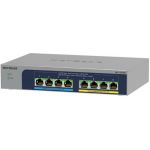 Netgear MS108UP-100EUS MS108UP 8Port Ultra60 Poe++ Multi-gigabit 2.5G Ethernet Unmanaged Switch With 230W Poe-budget 1G/2.5G-Ports - MS108UP-100EUS
