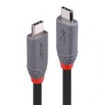 Lindy - 36947 cable USB 0,8 m USB4 Gen 3x2 USB C Negro - 36947