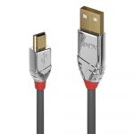 Lindy - 36633 cable USB 3 m USB 2.0 USB A Mini-USB B Gris - 36633