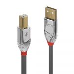 Lindy - 36640 cable USB 0,5 m USB 2.0 USB A USB B Gris - 36640