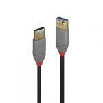 Lindy - 36762 cable USB 2 m USB 3.2 Gen 1 (3.1 Gen 1) USB A Negro - 36762