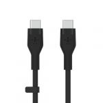 Belkin - BOOST?CHARGE Flex cable USB 2 m USB 2.0 USB C Negro - CAB009BT2MBK