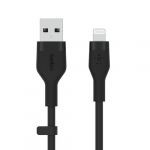 Belkin - Cbl Silicqe USB-A LTG 2M noir cable USB USB A USB C/Lightning Negro - CAA008BT2MBK