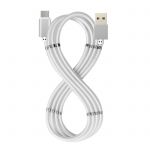 Celly - USBUSBCMAGWH cable USB 1 m USB 3.2 Gen 1 (3.1 Gen 1) USB A USB C Blanco - USBUSBCMAGWH