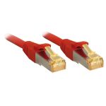 Lindy - 47298 cable de red Rojo 10 m Cat7 S/FTP (S-STP) - 47298
