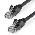 StarTech.com - Cable de 7m CAT6 Ethernet - LSZH - Cable de Red RJ45 UTP de 10Gb - 650MHz - PoE de 100W - Latiguillo Snagless con - N6LPATCH7MBK