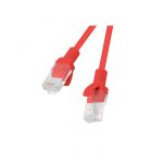 Lanberg - PCU6-10CC-0100-R cable de red Rojo 1 m Cat6 U/UTP (UTP) - PCU6-10CC-0100-R