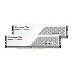 Memória RAM G.Skill 32GB Ripjaws S5 (2x16GB) DDR5 6000MHz CL32 Branca - F5-6000J3238F16GX2-RS5W