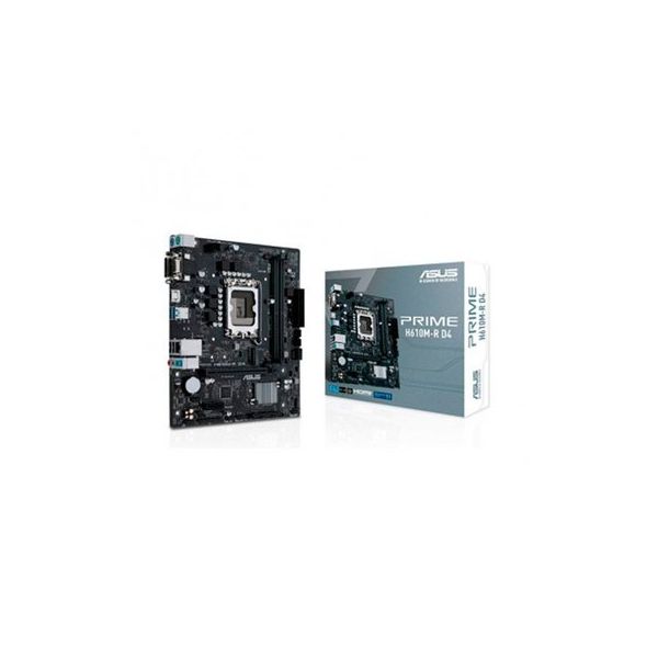 Placa Base Asus Intel Prime H610M-R D4 M-ATX 2X DDR4 4X SATA3 2X USB 3.2 2X  USB 2.0 90Mb1B40-M0Ecy0
